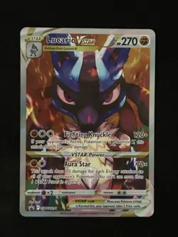 Pokemon Card Lucario VSTAR SWSH291 Holo Promo Sword & Shield TCG Near Mint- Mint - Image 1