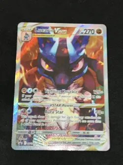 Pokemon Card Lucario VSTAR SWSH291 Holo Promo Sword & Shield TCG Near Mint- Mint - Image 3