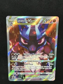 Pokemon Card Lucario VSTAR SWSH291 Holo Promo Sword & Shield TCG Near Mint- Mint - Image 4