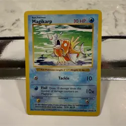 Pokemon TCG Magikarp Base Set 35/102 Shadowless 1999 - Image 1