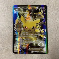 Pikachu EX Full Art XY124 Pokemon TCG XY Black Star Promos - Image 1