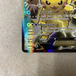 Pikachu EX Full Art XY124 Pokemon TCG XY Black Star Promos - Image 5