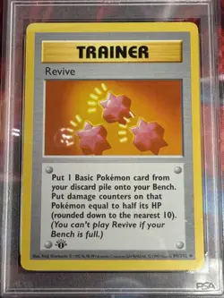 1999 POKEMON BASE SET 1ST EDITION #89 REVIVE PSA 10 -LOW POP- - Image 5