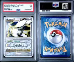 Pokemon Arceus Lv.X-Holo Arceus Pokemon Platinum Arceus #96 PSA 5 - Image 2