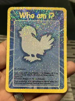 Pokemon Funskool India 2004 Pidgeotto #017 Who Am IU NM #2 - Image 2