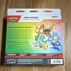 Pokemon First Partner Illustration Collection Series 1 Promo Box - Image 2