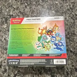 Pokemon TCG First Partner Illustration Collection Series 1 Promo Booster Box - Image 2