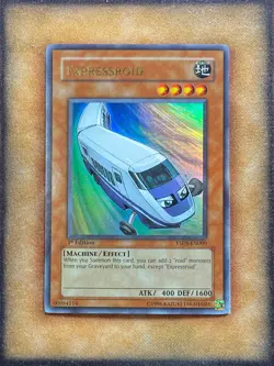 Yugioh Expressroid YSDS-EN000 Ultra Rare 1st Ed NM - Image 1