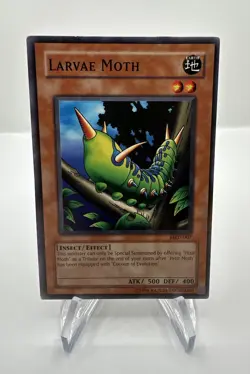 Yu-Gi-Oh! TCG Larvae Moth Metal Raiders MRD-007 Unlimited Common - Image 1