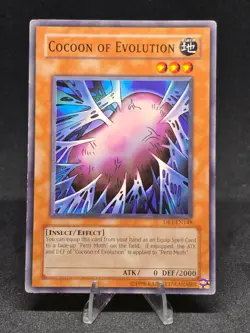 Yu-Gi-Oh! Cocoon of Evolution DB1-EN148 Common Vintage LP - Image 1