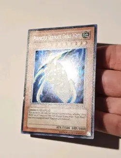 Yugioh Perfectly Ultimate Great Moth TSC-001 Prismatic Secret Rare LP - Image 4