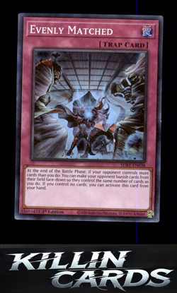 Evenly Matched SDBT-EN038 Super Rare Structure Deck: Beware of Traptrix YuGiOh C - Image 1