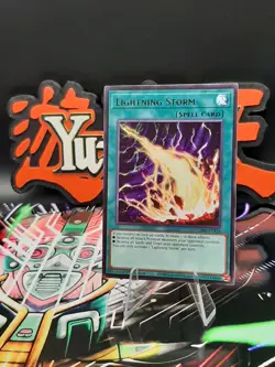 Yu-Gi-Oh! Lightning Storm MZMU-EN116 Rare 1st Ed NM - Image 1