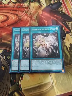 3X Susurrus of the Sinful Spoils - INFO-EN060 - Super Rare 1ST ED NM YuGiOh - Image 1