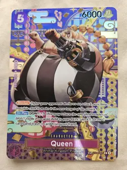 Bandai Namco One Piece TCG Queen ST04-005 Two Legends English OP-08 Rare Sp - Image 1