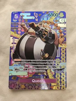 Bandai Namco One Piece TCG Queen ST04-005 Two Legends English OP-08 Rare Sp - Image 2