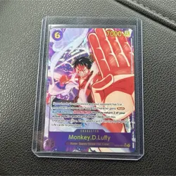 Bandai One Piece CCG Monkey.D.Luffy EB02-061 Extra Booster Rush 7000 Power - Image 1