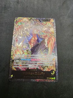 Monkey D. Luffy ST13-003 Gold Foil Premium Leader Collection 2024 One Piece - Image 1