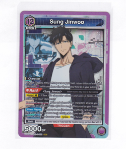 Union Arena Solo Leveling - Sung Jinwoo SR SLG-1-022 Super Rare - Image 1