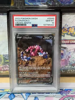 2023 Pokemon FA Drapion V #GG49 Full Art Galarian Gallery TCG SWSH Psa 10 - Image 1