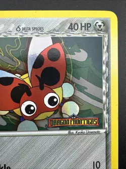 Ledyba Delta Species 53/101 Pokemon Dragon Frontiers Reverse Holo MP - Image 5