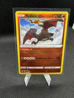Pokemon TCG Radiant Charizard Crown Zenith 020/159 🔥 AWESOME CENTERING 🔥 - Image 2