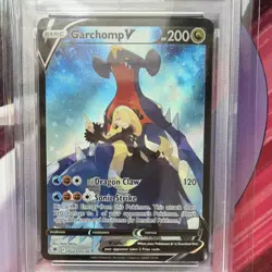 Pokemon TCG Garchomp V Astral Radiance TG23/TG30 Full Art Holo Ultra Rare PSA 9 - Image 3