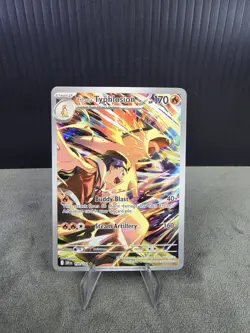 Ethan's Typhlosion 190/182 Sv10: Destined Rivals Illustration Rare Pokemon TCG - Image 1
