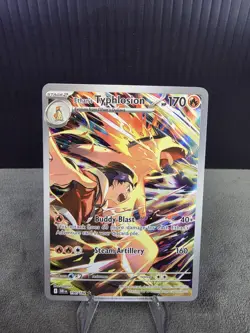 Ethan's Typhlosion 190/182 Sv10: Destined Rivals Illustration Rare Pokemon TCG - Image 2