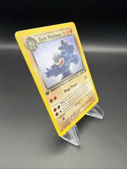 Dark Machamp - 1st Edition Holo - 10/82 Team Rocket - Pokemon TCG - 2000 - Image 4