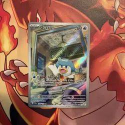 Pokemon Quaxly 206/193 Illustration Rare Paldea Evolved Scarlet & Violet - Image 2