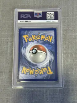 2015 POKEMON XY ROARING SKIES #104 FULL ART - RAYQUAZA EX - PSA 7 Look! - Image 2