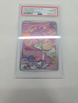 2024 POKEMON SSP EN-SURGING SPARKS ILLUSTRATION RARE #192 EXEGGCUTE PSA 10 - Image 2