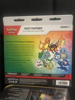 Pokemon First Partner Illustration Series 1 Box Promo Booster Charmander Litten - Image 2