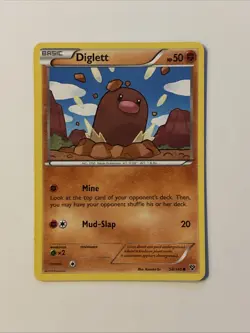 Diglett 58/146 XY Base NM Fast Secure Ship Pokemon - Image 1