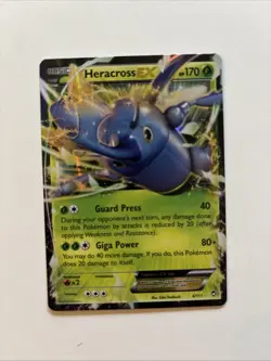** Heracross EX 4/111 XY Furious Fists NM Pokemon - Image 1