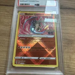 2022 POKEMON GO #011 RADIANT CHARIZARD PSA 9 - Image 2