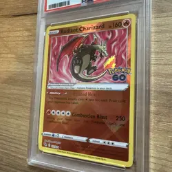 2022 POKEMON GO #011 RADIANT CHARIZARD PSA 9 - Image 3