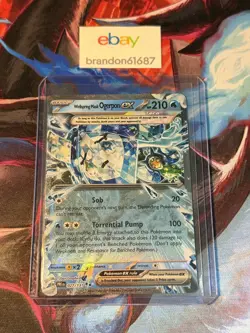 Wellspring Mask Ogerpon ex 027/131 Pokemon Sv: Prismatic Evolutions Holo - Image 1