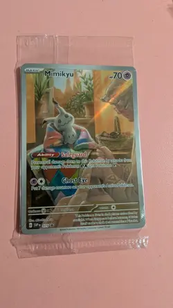 Pokemon TCG: Mimikyu Black Star Promo Scarlet & Violet 075 (Sealed) - Image 1