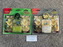 Pokemon TCG: Ascended Heroes Collection (One of Each) Erika and Larry New Sealed - Image 1