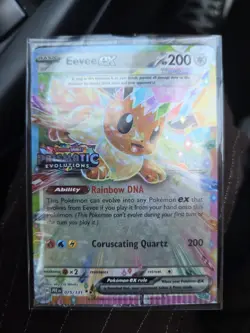 Eevee EX - (Prismatic Evolutions Stamp) 075/131 Pokemon TCG CRIMP ERROR Sealed - Image 1