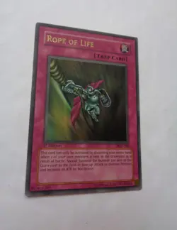 Rope of Life PGD-105 (Ultra Rare, 1st Edition, Lightly Played / LP) Yugioh - Image 1