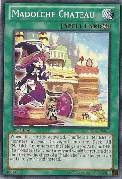 Madolche Chateau - REDU-EN061 - Common - Unlimited Edition - Moderately Played - Image 1