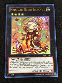 Yugioh Madolche Queen Tiaramisu ABYR-EN048 Ultra (NM) - Image 1