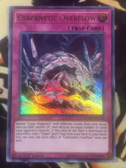 Yugioh: Cybernetic Overflow - DUOV-EN100 - Ultra Rare - 1st Edition - NM - Image 1