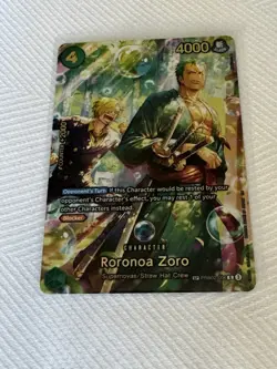 Roronoa Zoro Foil PRB02-006 EB04 OP14 One Piece The Azure Sea's Seven English - Image 1