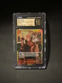 Pristine 10 One Piece Silvers Rayleigh OP08-118 SEC Alt Art Two Legends English - Image 1