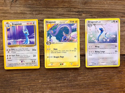 Dragonair 3 Card Lot! Base Set 18/102, EX Delta Species, Legends Awakened - Image 1