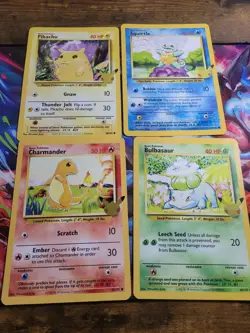 Pokemon JUMBO Celebrations Promo Mixed Card Lot 30 Pikachu Charizard Bulbasaur - Image 2